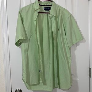 Light green polo